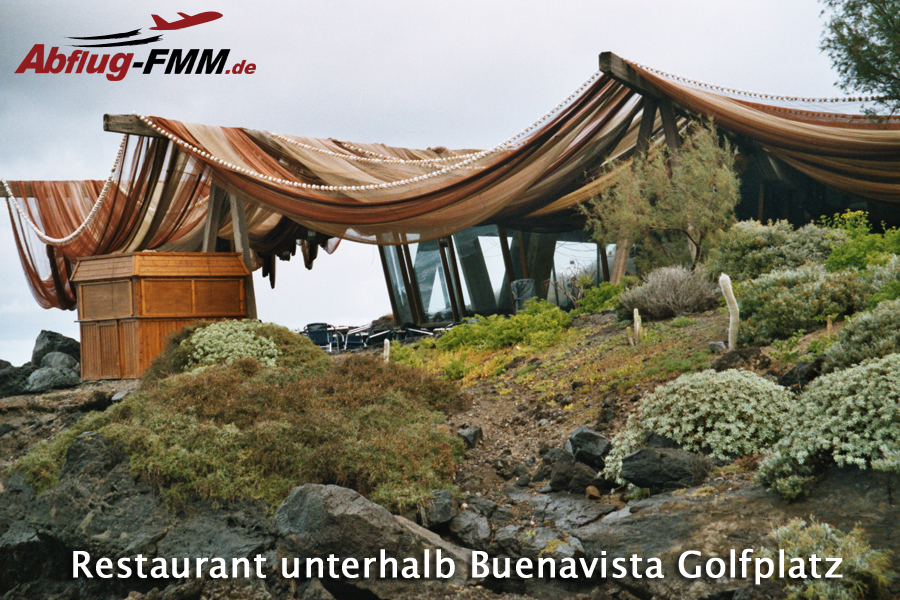 Restaurant am Golfplatz Buenavista auf Teneriffa