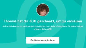 AirBnb Gutschein Memmingen